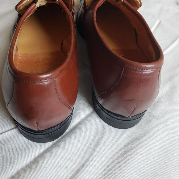 Iron Age Bostonian Leather Loafer Safety Shoes 8.5 - Picture 3 of 6